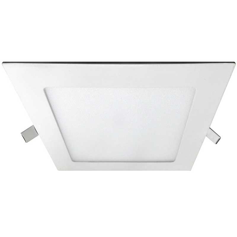 ODB LED Flat cuadrado blanco 3W 240LM 3000K 90mm