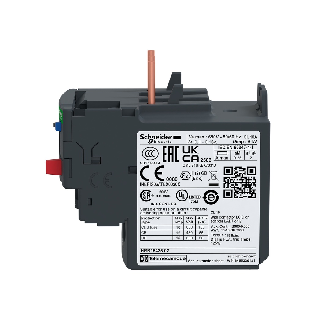 Rele termico 1.6-2.5A