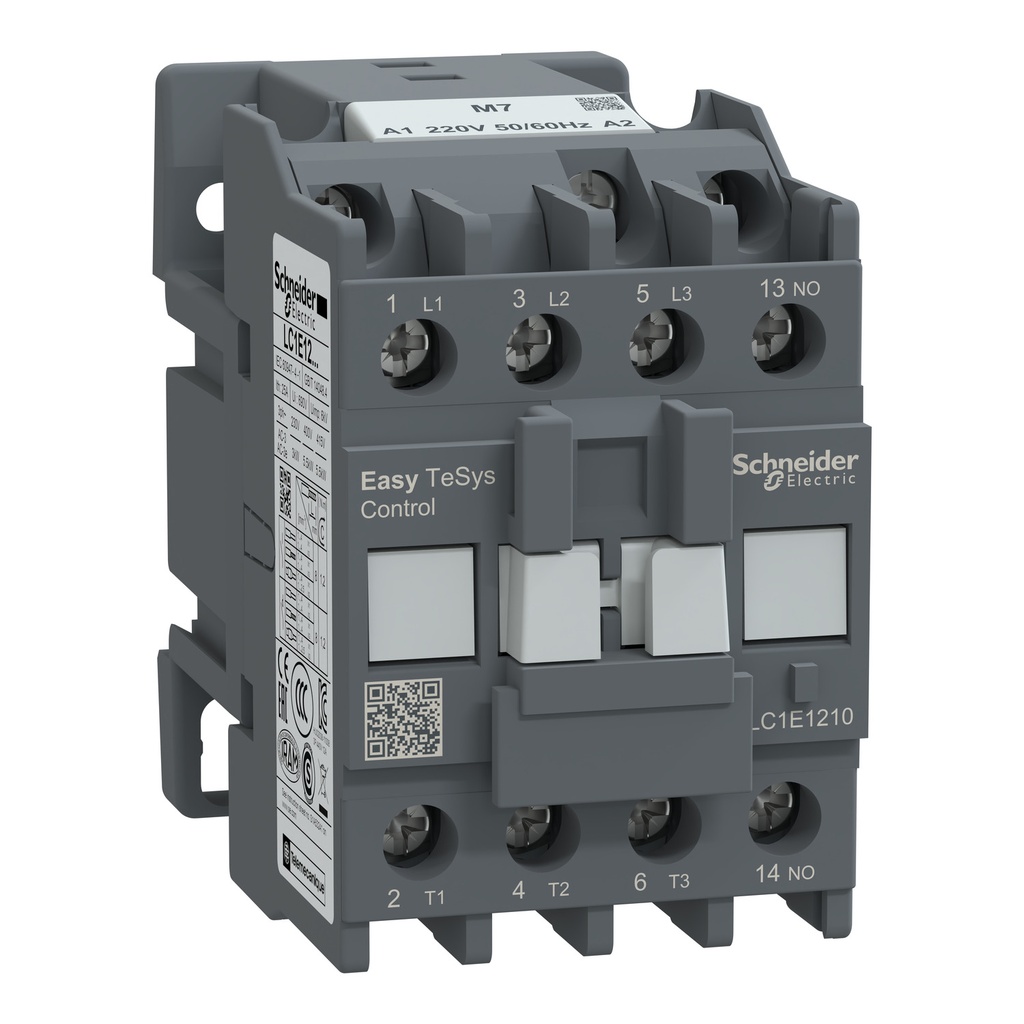 Contactor Easypact 3P 12a BOB 220vac LC1E1210M7