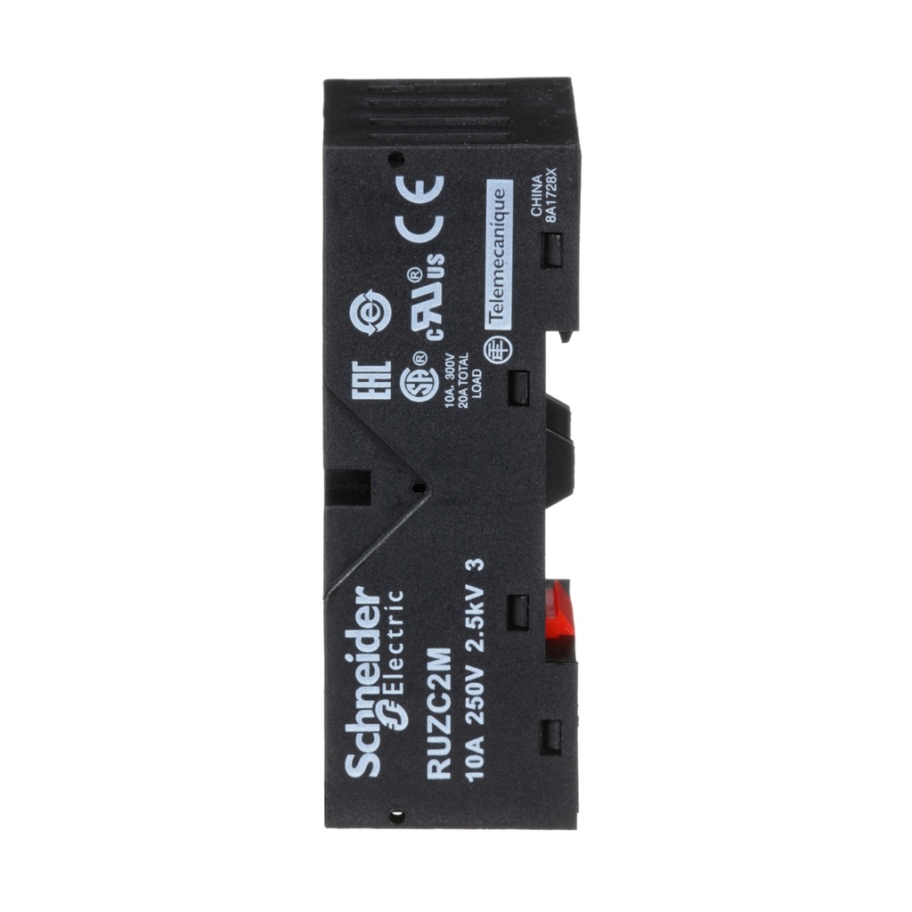 Base socket para rele RUM 8 pines RUZC2M