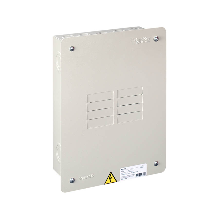 Centros de carga monofásico 8E 125A sin puerta ZA000699532