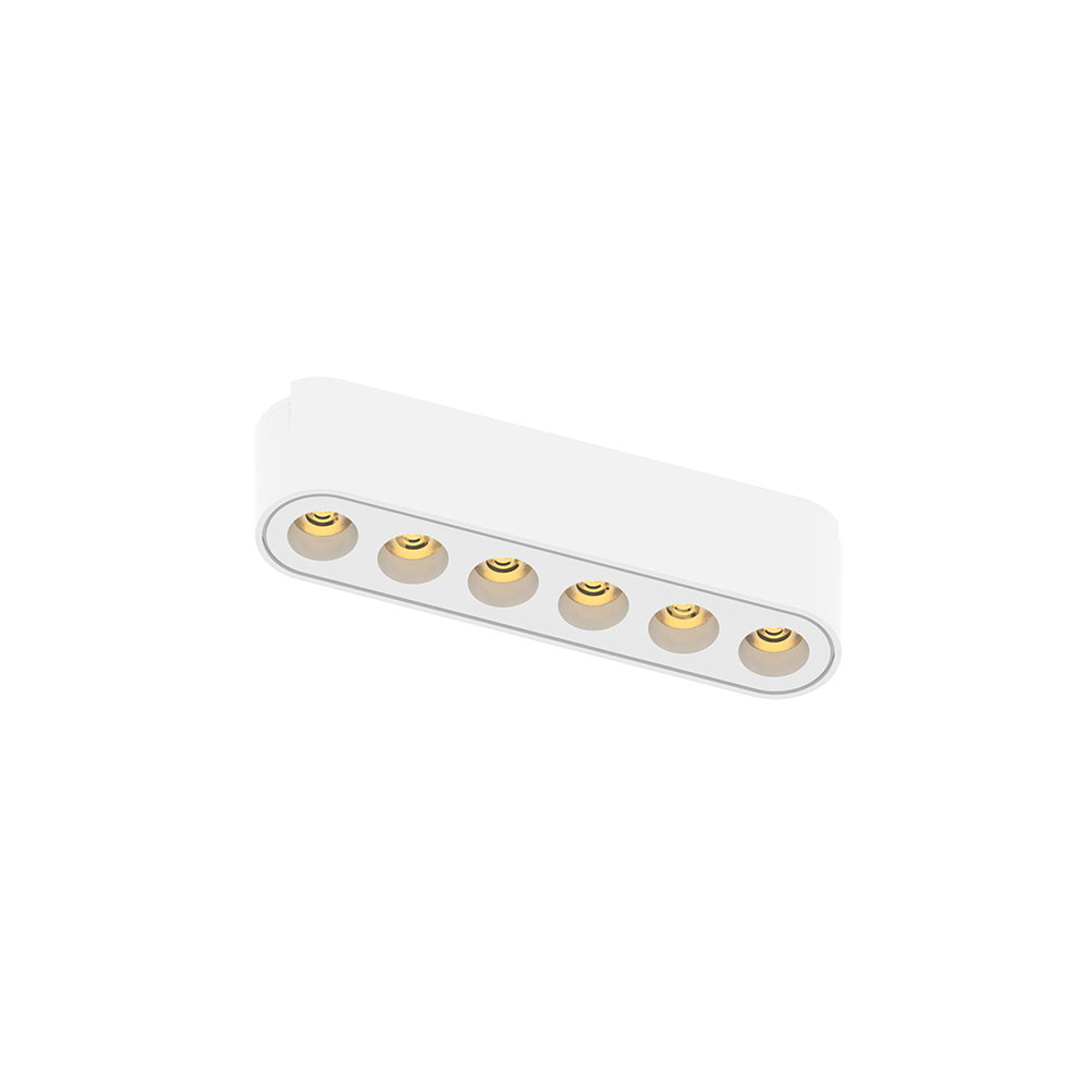Minispots white 6W 24V 4000K 110° para sistema Slim