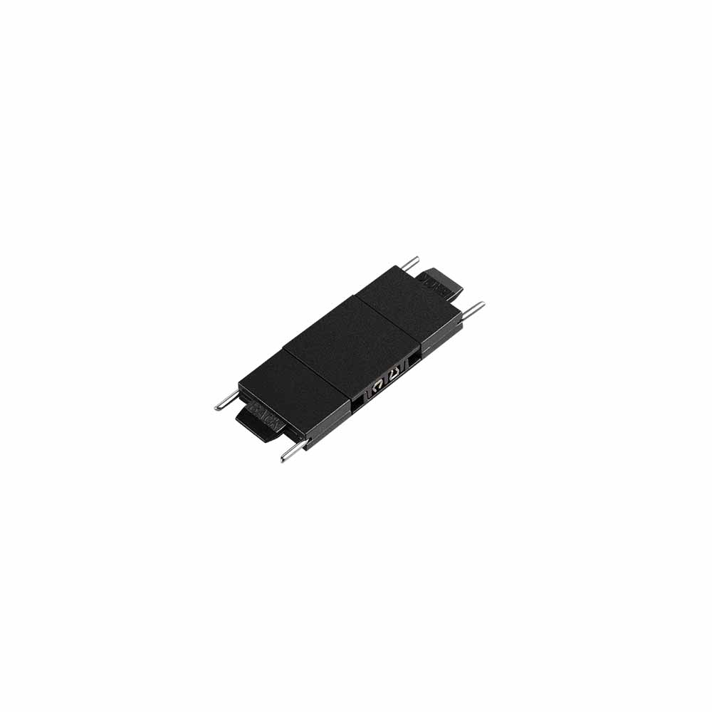 Conector horizontal blanco para track magnetico Ultra Slim