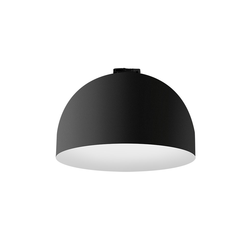 Luminaria led Semisphere black 18W 4000K 120° sistema Belt