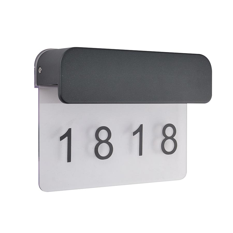 Luminaria LED de pared 10W luz cálida IP54