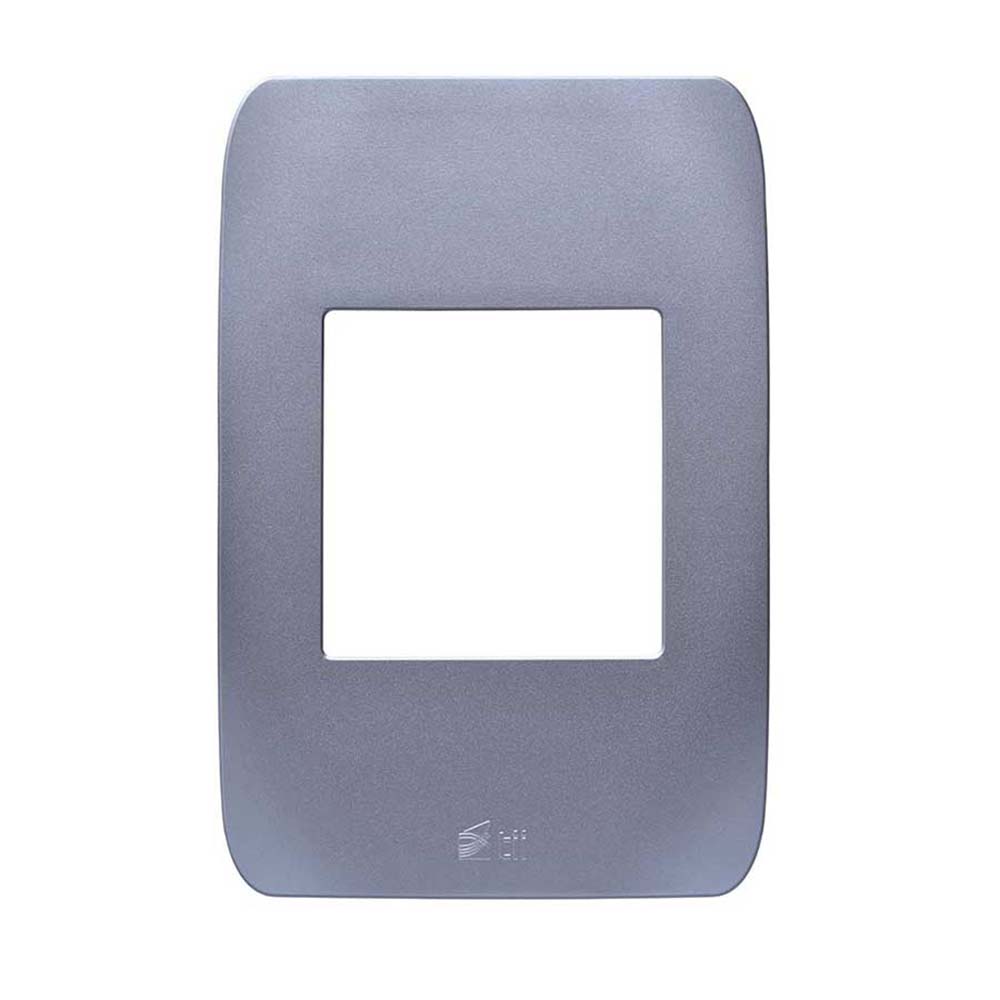 Placa para zumbador acabado platino Chatel