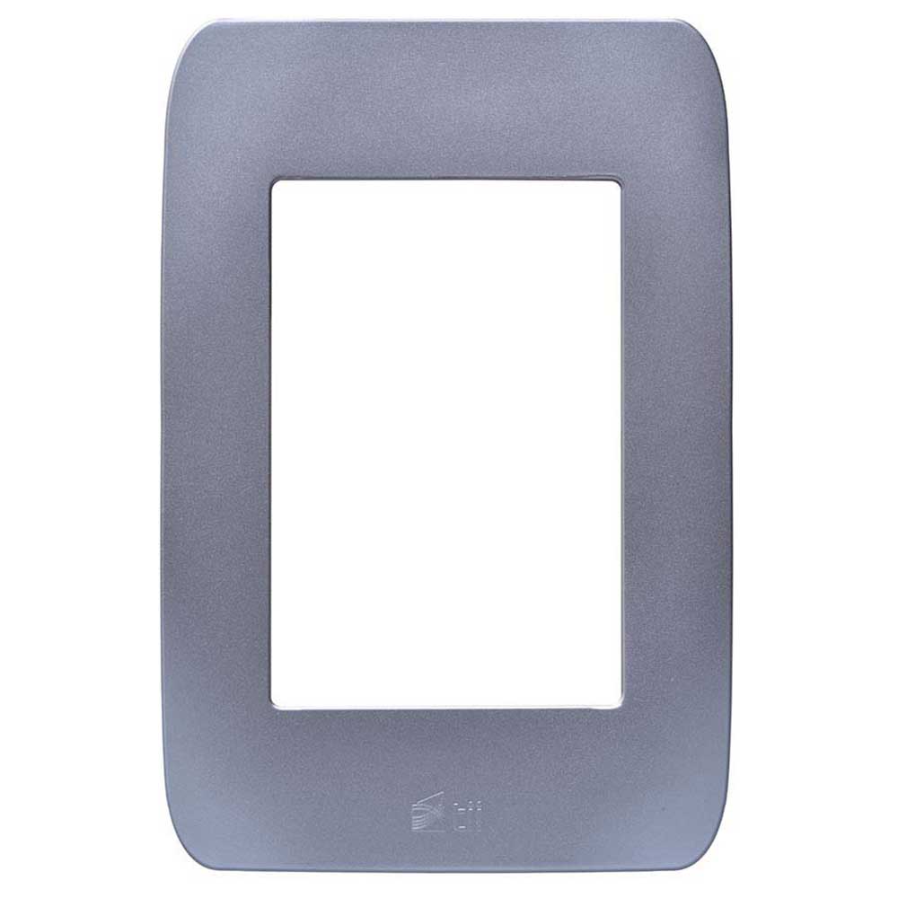 Placa triple acabado platino Chatel