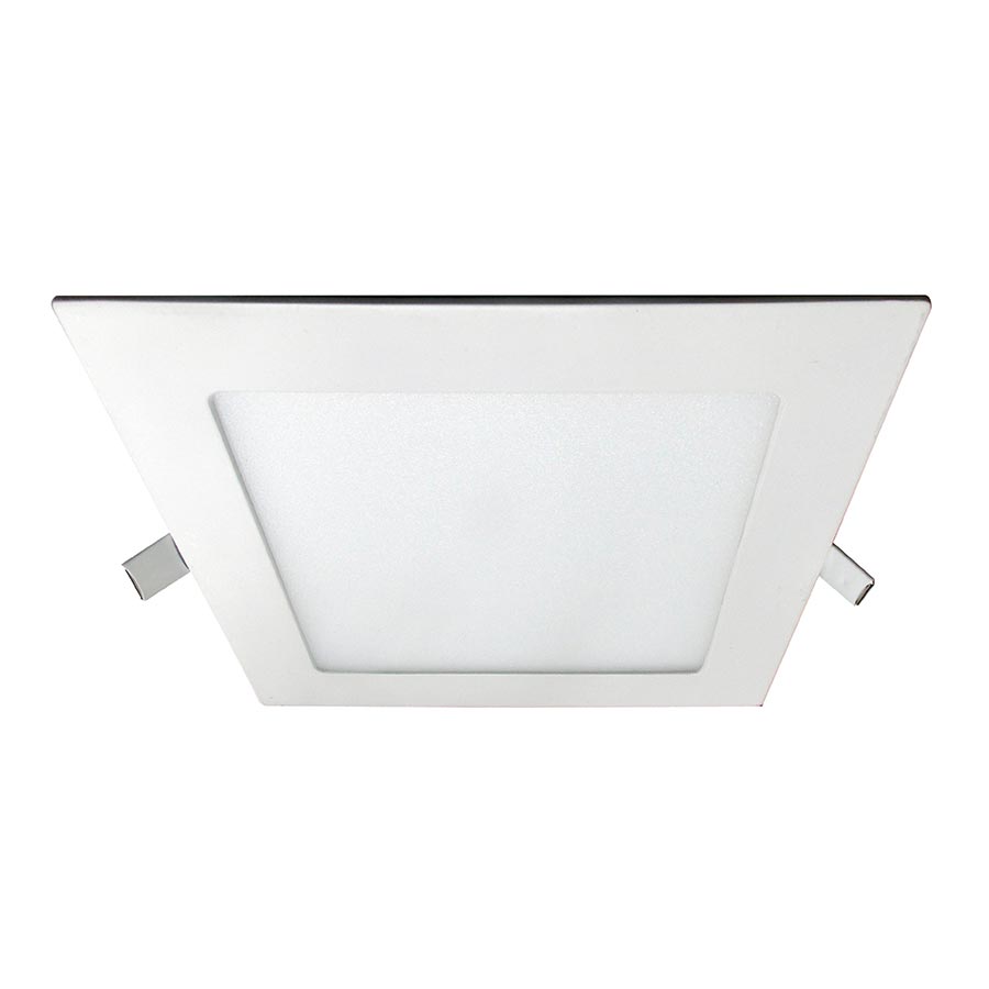 ODB led Flat cuadrado blanco 12W 960LM 6500K