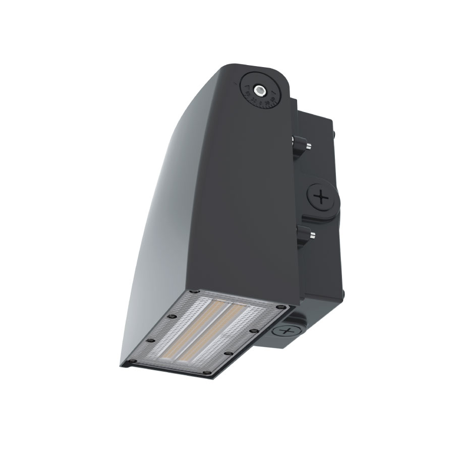 Led Wallpack Slim gris 45/28/15w 3000/4000/5000k