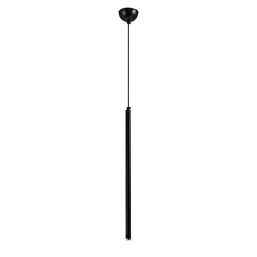 Lámpara LED colgante Rain 50 black con luz neutra 3W