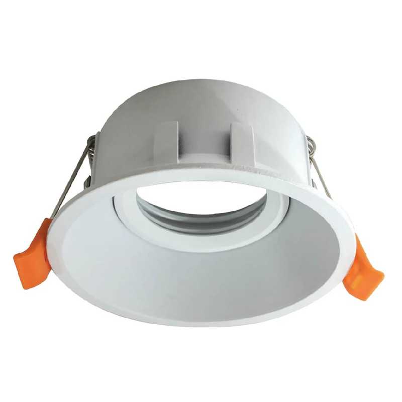 ODB empotrable redondo blanco para GU10 Ø92mm