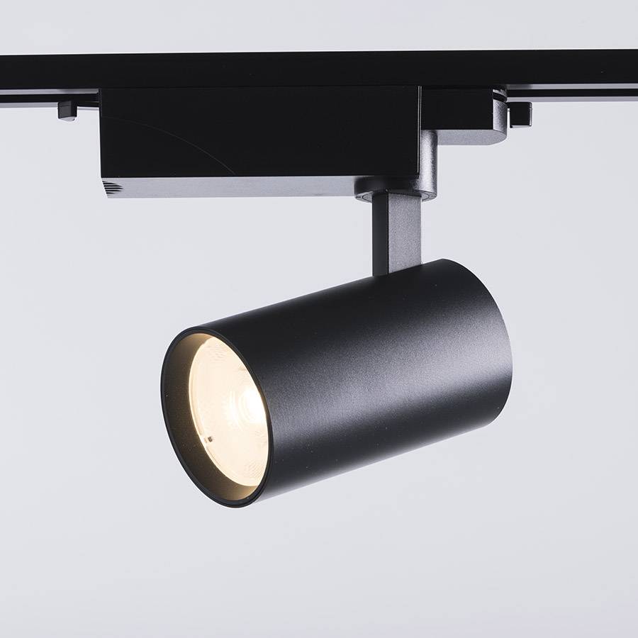 Spot led aluminio negro 30W 3000K